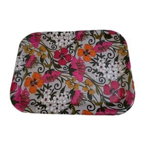 Vintage 1993 Vera Bradley  Tea Garden Pattern Tray Retro Style